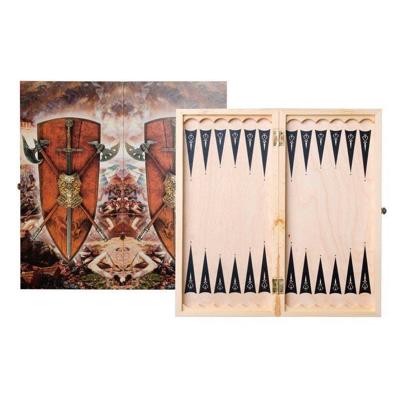 Настольная игра: Нарды Сибирские "Сражение" 4-2-412 фото 1 &mdash; Egidius.ru