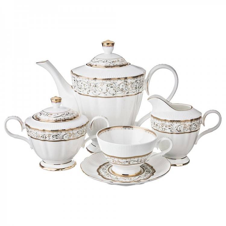 Чайный сервиз на 6 персон 15 пр. 1500/200/400/400 мл.  303-122