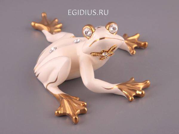 Фигурка "лягушка" длина=25 см. 320-867 фото 1 &mdash; Egidius.ru
