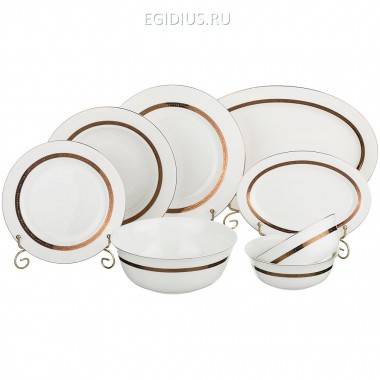 Столовый сервиз &quot;бекингем&quot; на 6 персон 23 пр  322-090 — Egidius.ru