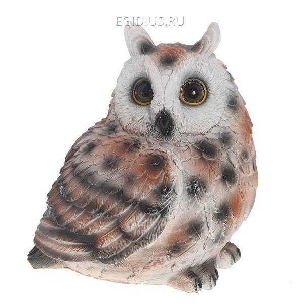 Фигура для сада и дачи Филин L17W15H19 81-6182 фото 1 — Egidius.ru
