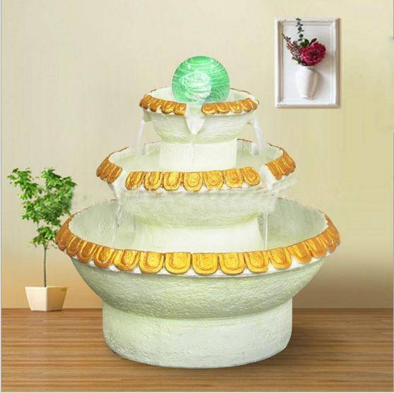 Настольный декоративный фонтан-водопад с подсветкой 30*30*30 см 10-0523 фото 1 &mdash; Egidius.ru