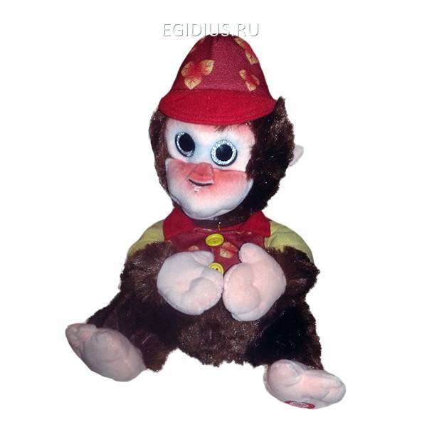 Поющая игрушка: Обезьяна в кепке (детск песенк) 280-734 фото 1 — Egidius.ru