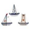 Изделие декоративное "Корабль", L11 W3 H13 cм, 3в. 81-0577 фото 1 — Egidius.ru