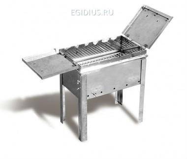 Мангал-коптильня 500*300*210 2 мм 680-308 — Egidius.ru