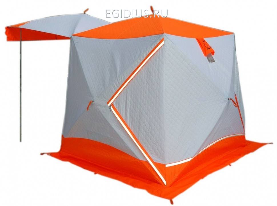 Палатка Призма Шелтерс Премиум Термолайт (бело/синий) 11-0648 фото 1 &mdash; Egidius.ru
