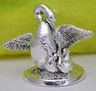 Статуэтка "Лебединое семейство" 402-036 фото 1 &mdash; Egidius.ru