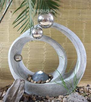 Фонтан: "Единство" белая подсветка 66*26*72 10-0131 фото 1 — Egidius.ru