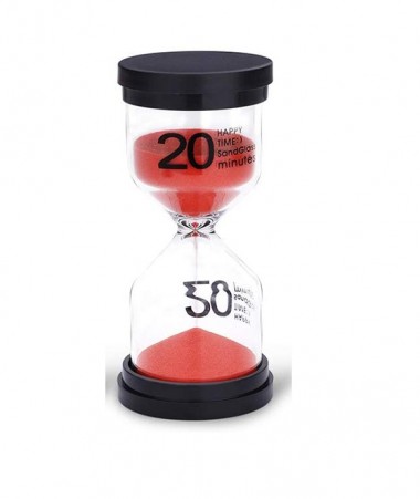 Песочные часы 20 мин высота 13 см 104-124 — Egidius.ru
