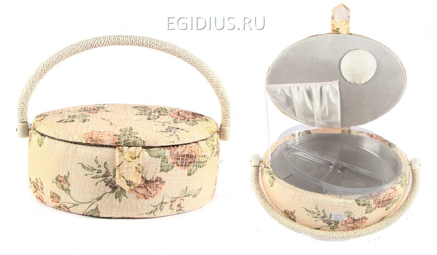 Шкатулка для рукоделия  Сундучок  25*18*11см  115-043 фото 1 — Egidius.ru