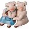 Набор из 2 шт. фигурок "свинки влюбленные" высота=6 см. 332-809 фото 1 — Egidius.ru