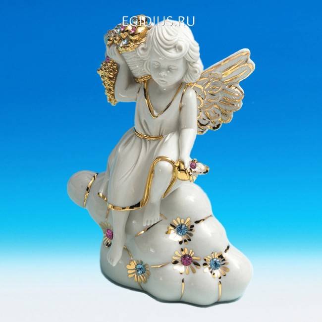 Ангел - осень  h.15cm 705-027 фото 1 — Egidius.ru