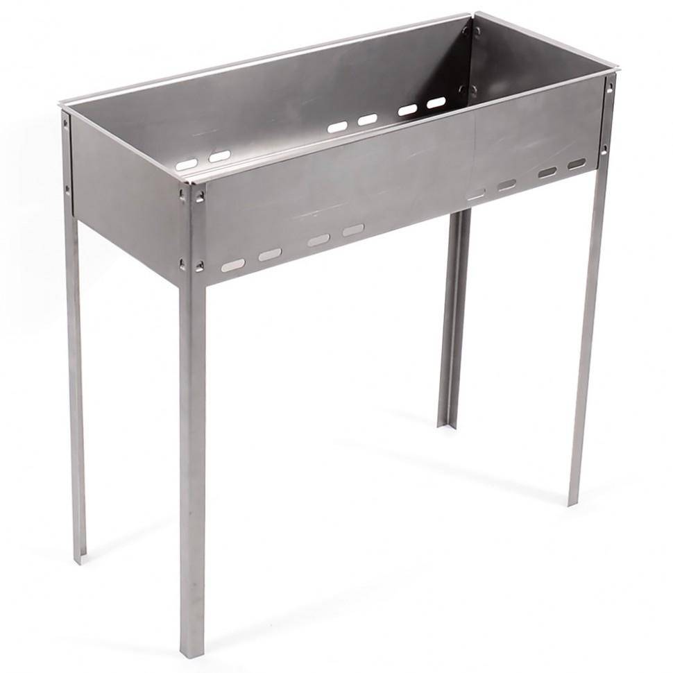 Мангал Классик-700 (Д*Ш*В): 700х300х700  мм сталь 1,5мм 42-0018 фото 1 — Egidius.ru