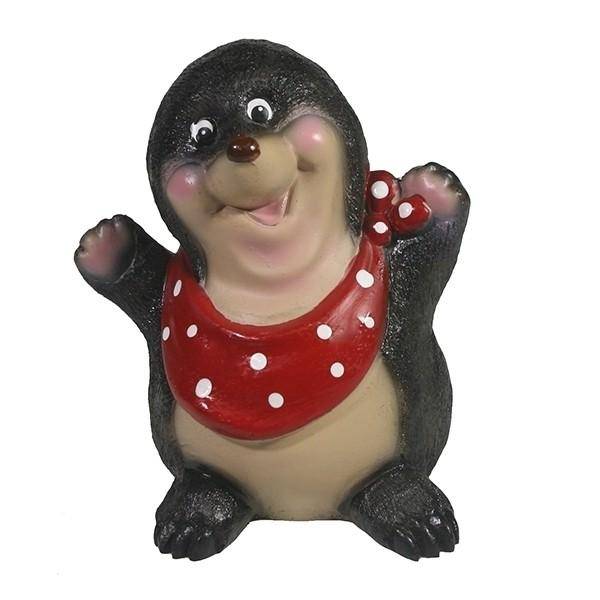 Фигура для дачи "Крот №1", L10 W7,5 H10,5 см 81-6649 фото 1 — Egidius.ru