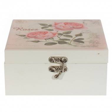 Шкатулка Розы, 14,5х14,5х7см 81-7228 — Egidius.ru