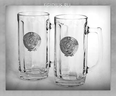 Набор пивных кружек 55109 &quot;СССР&quot;  300мл.  72-0050 — Egidius.ru