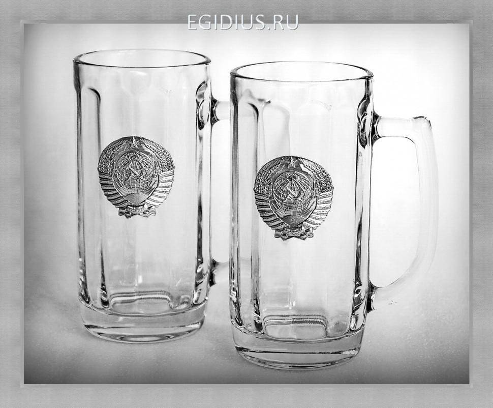 Набор пивных кружек 55109 "СССР"  300мл.  72-0050 фото 1 — Egidius.ru