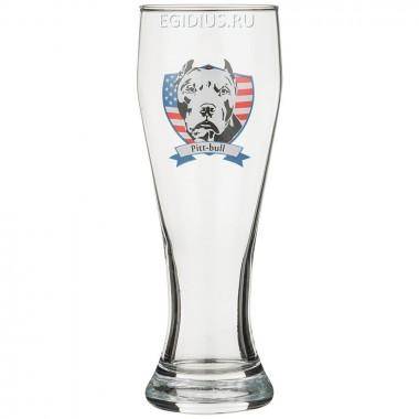 Бокал для пива &quot;питбуль&quot; 500 мл.без упаковки  332-266 — Egidius.ru