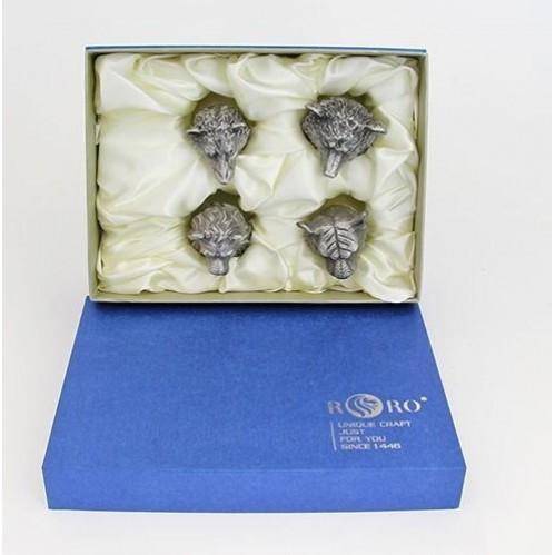 Набор из 4-х стопок Хищники  3-1-328 фото 1 — Egidius.ru