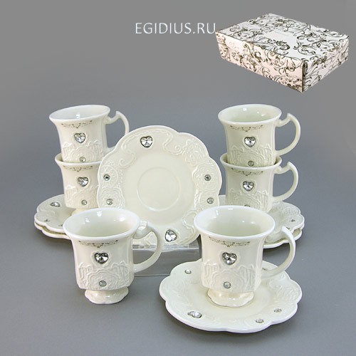 Набор чайный 12 пр. млечный путь 150 мл цв.уп. 900-346 фото 1 &mdash; Egidius.ru