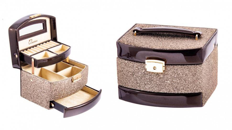 Шкатулка для ювелирных украшений Calvani 16*13*12см  115-227 фото 1 &mdash; Egidius.ru