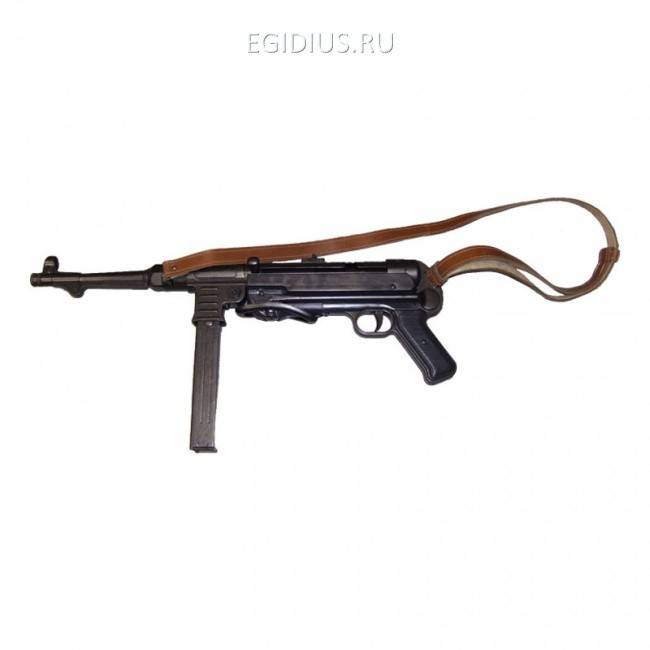 MP40 автомат, Германия 1940г.на кож. ремне 700-333 фото 1 — Egidius.ru