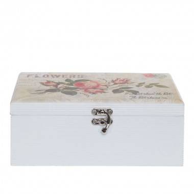 Шкатулка Розы с зеркалом, 22х15,8х8,8 см 81-7230 — Egidius.ru