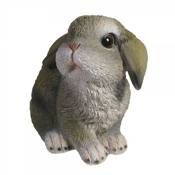 Фигура для дачи "Зайка Тошка" (серый) L16W11H15 81-6769 фото 1 &mdash; Egidius.ru