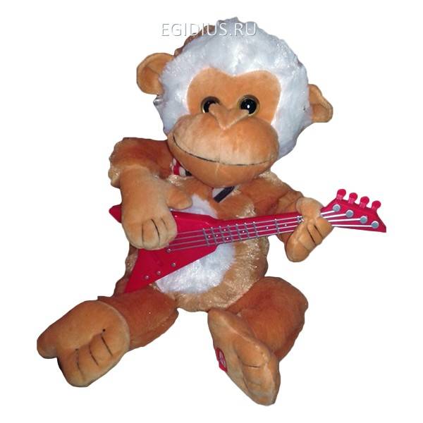 Поющая игрушка: Обезьяна гитарист 280-737 фото 1 &mdash; Egidius.ru