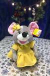 Поющая и танцующая игрушка 28см "Крыса в платье" символ года 2020 280-864 фото 1 — Egidius.ru