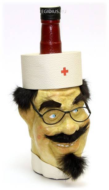 Штоф "Доктор" 800-033 фото 1 &mdash; Egidius.ru