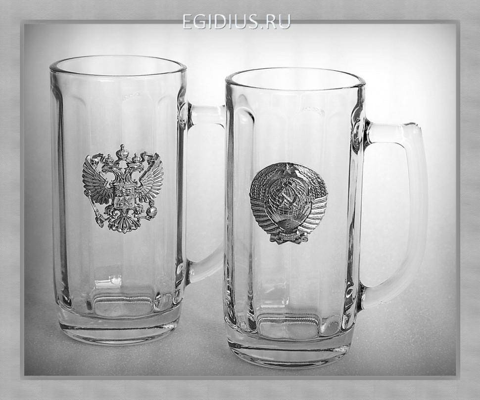 Набор пивных кружек 55109 "Русь"  300мл.  72-0051 фото 1 — Egidius.ru
