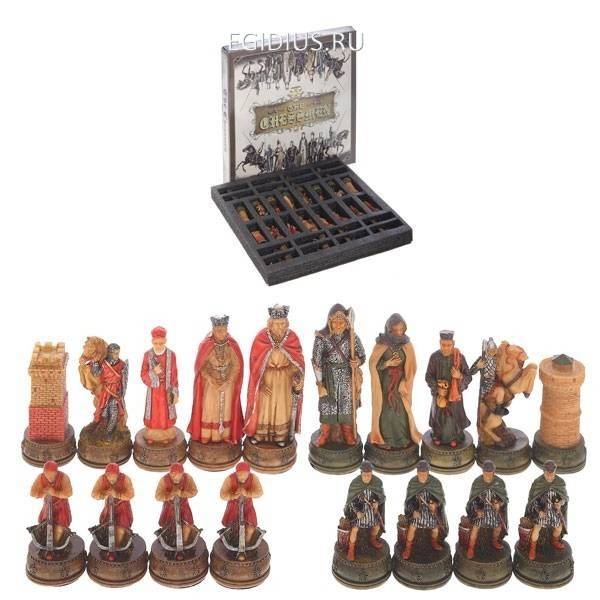 Настольная игра Шахматы, Арабы и Христиане, 9 см 81-5133 фото 1 — Egidius.ru