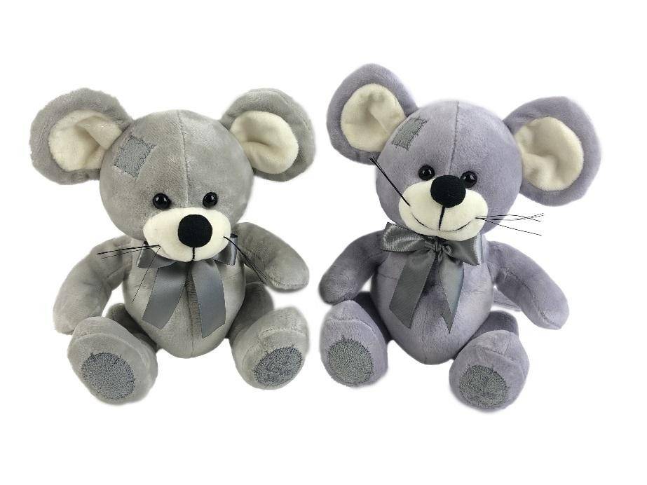 Мягкая игрушка Мышка (в асс-те) 22cм символ года 2020 2-1-044 фото 1 &mdash; Egidius.ru