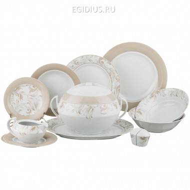 Столовый сервиз &quot;skarabeus sk010&quot; на 6 персон 26 пр. 322-124 — Egidius.ru