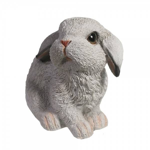 Фигура для дачи "Зайка Тошка" (белый) L16W11H15 81-6770 фото 1 — Egidius.ru
