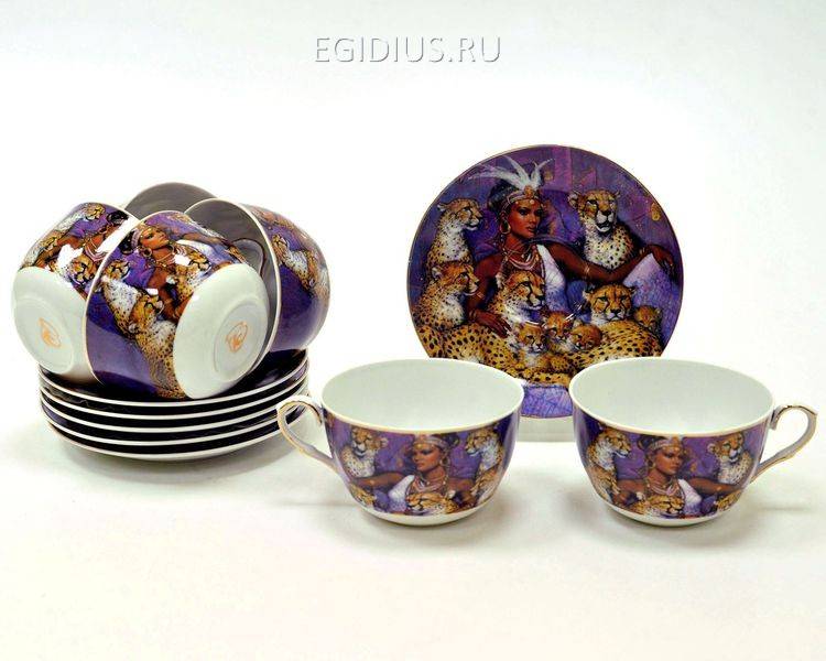 12пр. Чайный набор  600-630 фото 1 &mdash; Egidius.ru