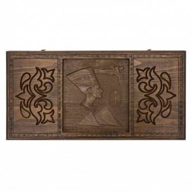 Настольная игра: Нарды резные &quot;Клеопатра&quot;, Ustyan, шт 4-2-072 — Egidius.ru