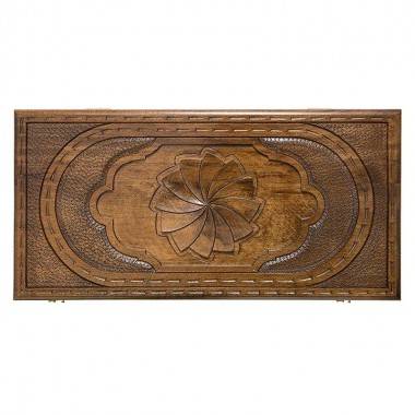 Настольная игра: Нарды резные &quot;Бесконечность&quot;, Mirzoyan 4-2-140 — Egidius.ru