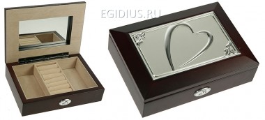 Шкатулка ювелирная &quot;Moretto&quot; 18*14*5см  110-254 — Egidius.ru