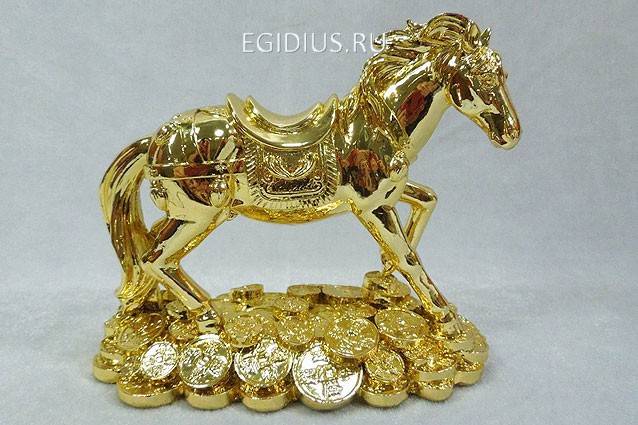 Фигурка декоративная Лошадь 15*8*13см 150-013 фото 1 — Egidius.ru