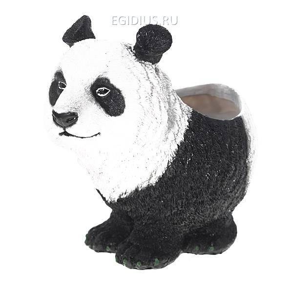 Садовое кашпо Панда, L8 W22 H20 см 81-6035 фото 1 — Egidius.ru
