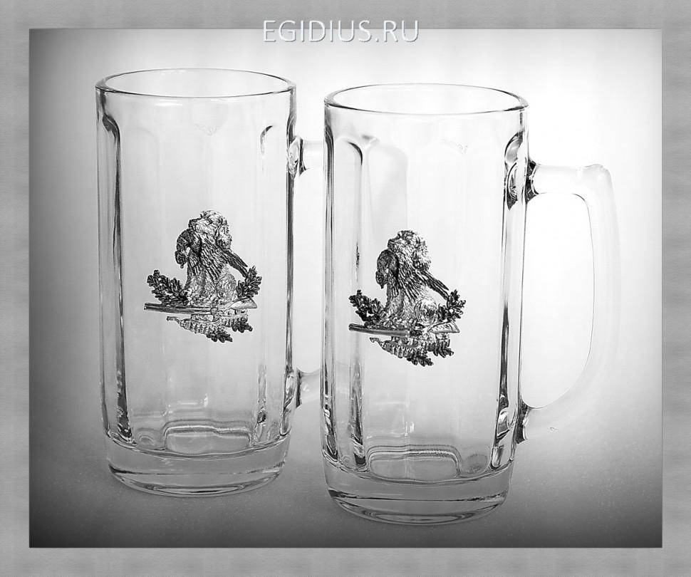Набор пивных кружек 55109 "Удачная охота" 300мл.  72-0052 фото 1 — Egidius.ru
