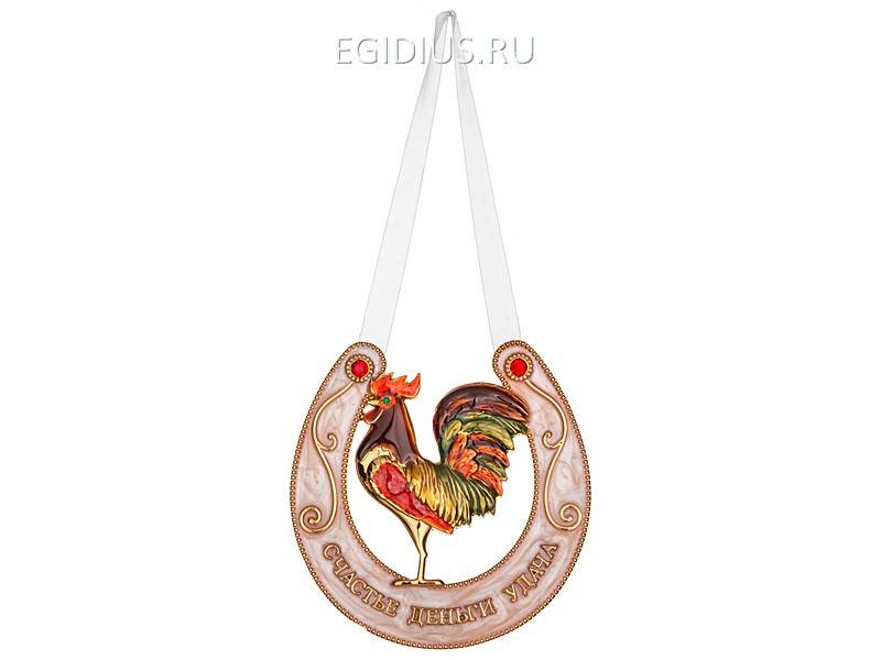Подкова декоративная "счастье, деньги, удача" 10*0.9*10.5 см  330-946 фото 1 &mdash; Egidius.ru