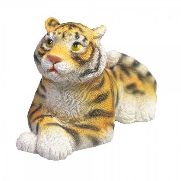 Фигура декоративная "Тигр" (рыжий) L9W5H5.5 81-3066 фото 1 &mdash; Egidius.ru