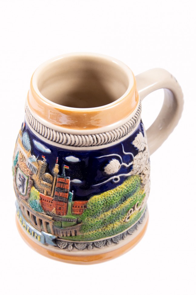 Пивная кружка коллекционная Берлин 16*11*14см, 500мл 111-244 фото 1 — Egidius.ru
