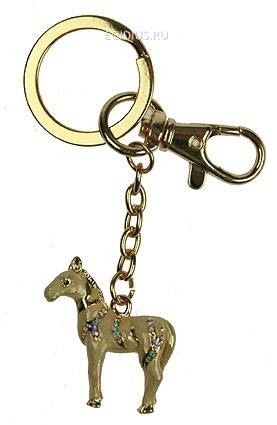 Брелок для сумочки и ключей Лошадь 150-014 фото 1 &mdash; Egidius.ru