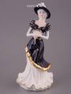 Статуэтка "дама с веером в шляпе" 320-332 фото 1 &mdash; Egidius.ru