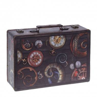 Шкатулка Чемодан, 36х25х12см, (б/инд.уп.) 81-7002 — Egidius.ru