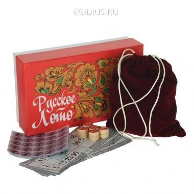 Настольная игра Лото, L20 W14.5 H7 см 81-5417 — Egidius.ru